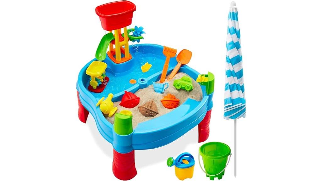 kids sand water table