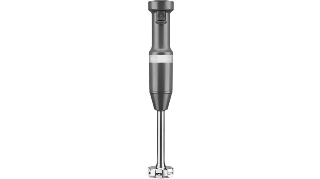 kitchenaid hand blender grey