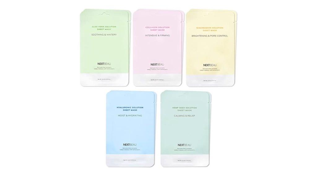 korean collagen mask packs