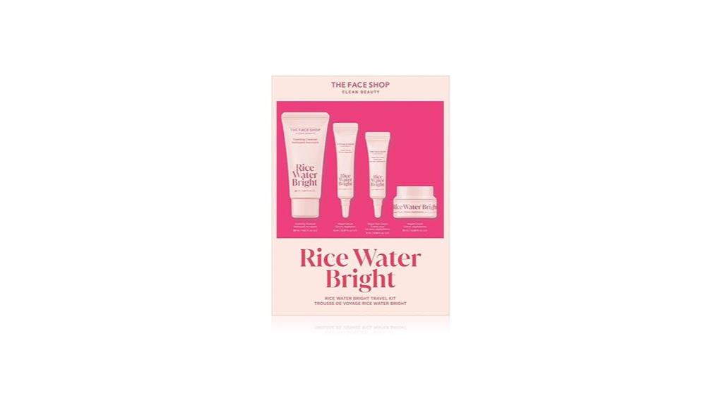 korean rice water travel kit