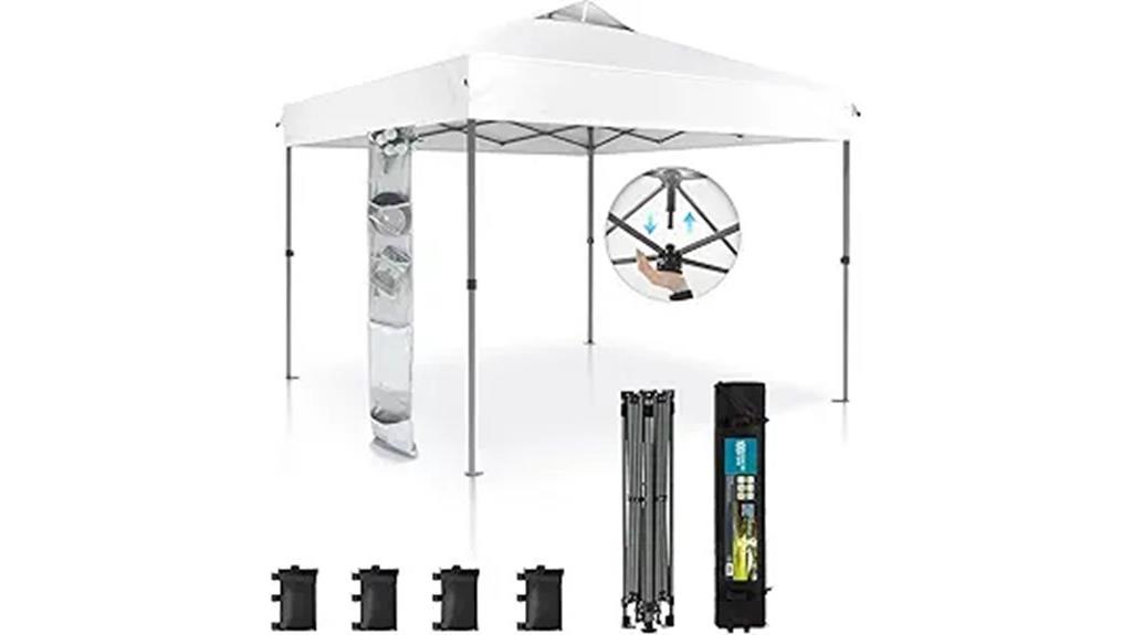 large uv protected canopy tent