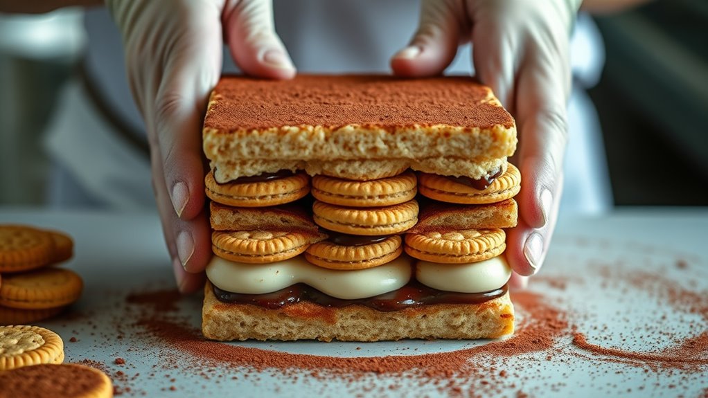 layer carefully level evenly
