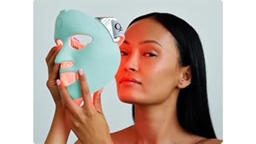 led face mask controls