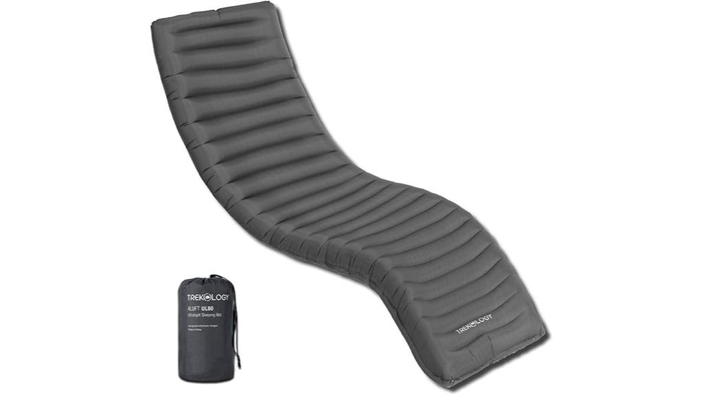 lightweight inflatable sleeping pad