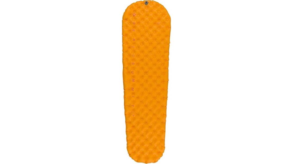 lightweight insulated camping pad