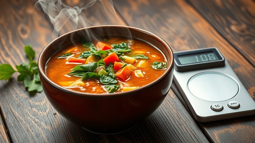 low calorie nutrient dense soup