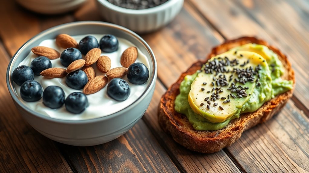 low gi protein breakfast options
