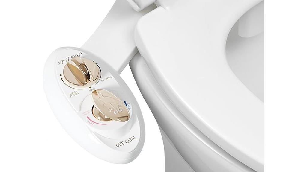 luxury toilet bidet attachment