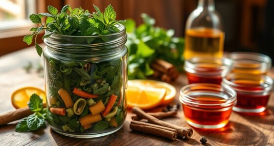 making flavorful alcohol free bitters