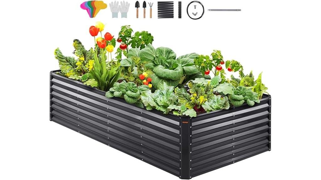 metal garden bed kit