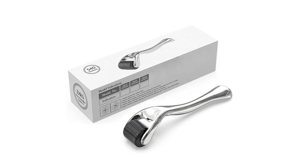 microneedling roller with case