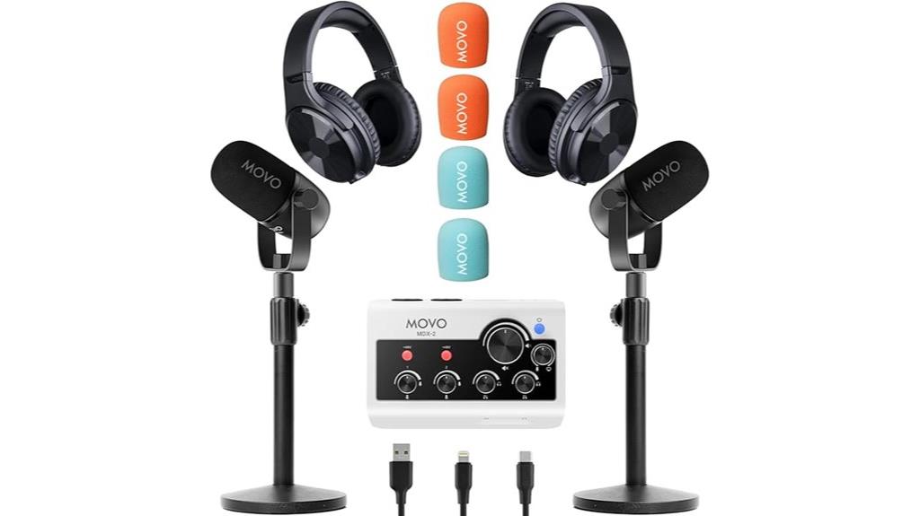 mobile podcast equipment kit
