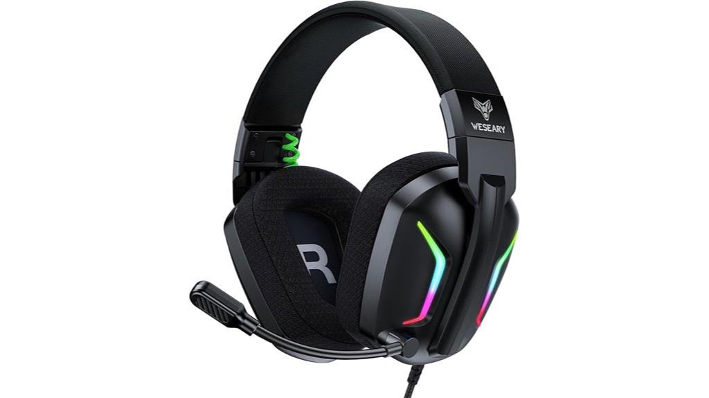 multiplatform wired gaming headset