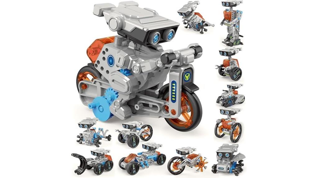 multiple stem robot constructions