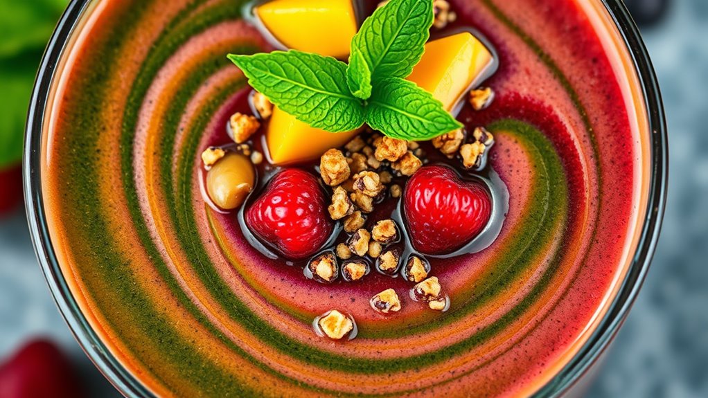 nutrient rich athlete smoothies