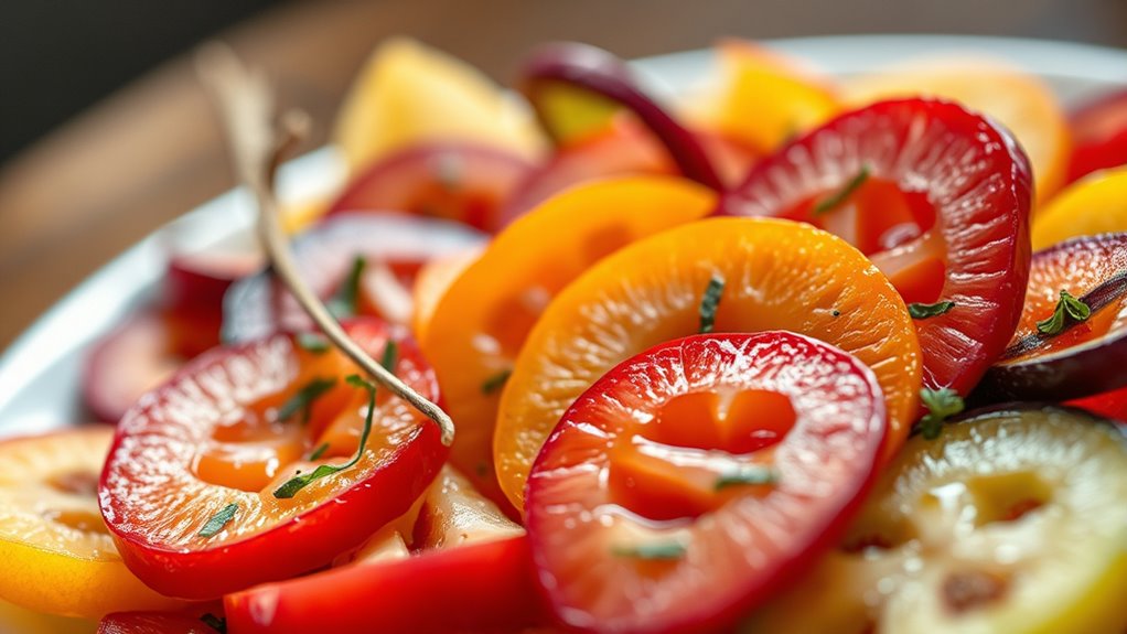 observe smell appreciate food