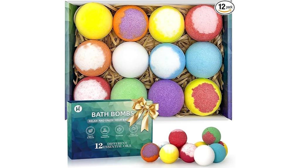 organic aromatherapy bath bombs