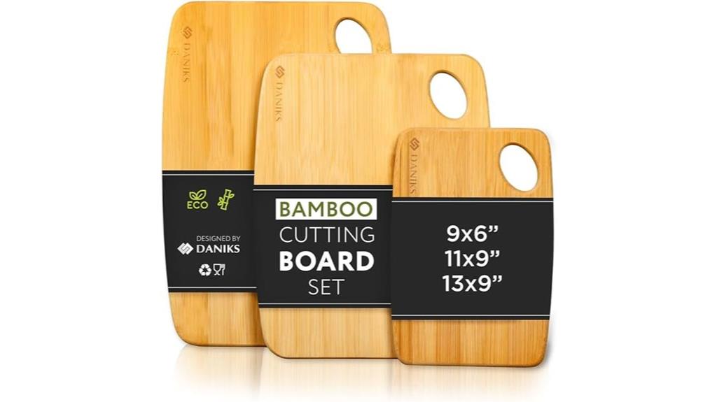 organic bamboo two boards