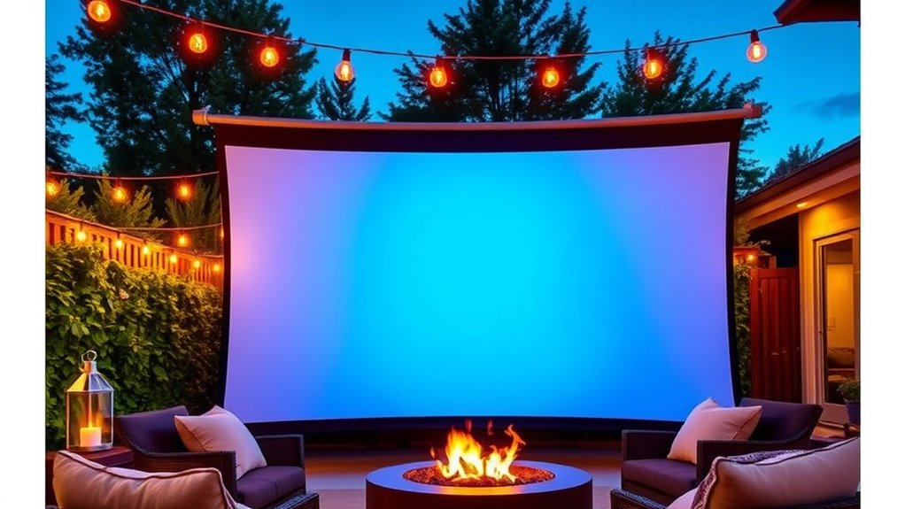 outdoor projector screen essentials