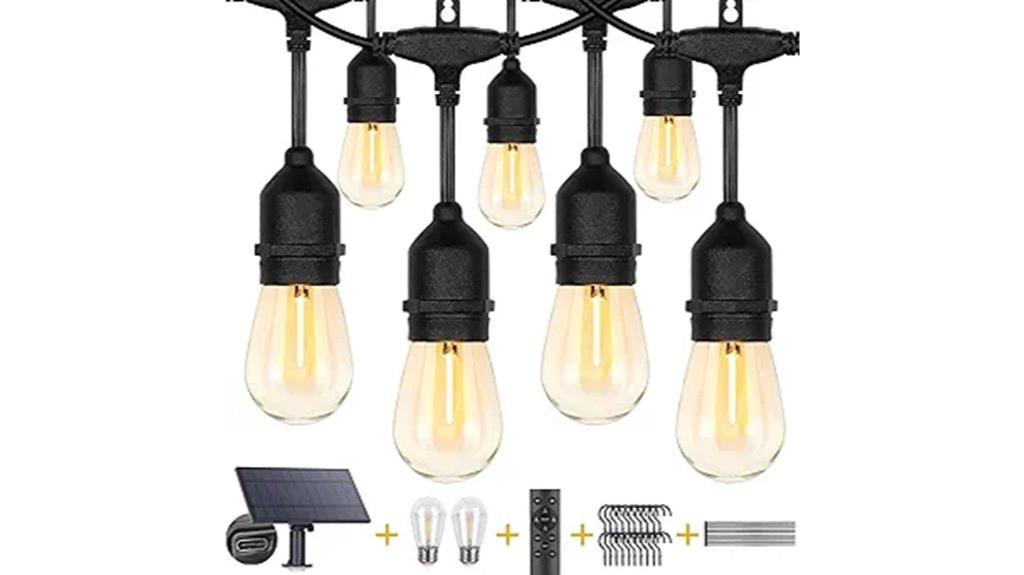 outdoor waterproof solar lights