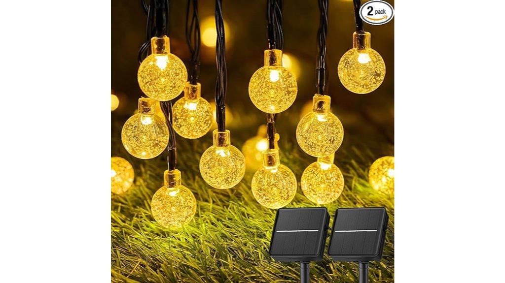 outdoor waterproof solar string