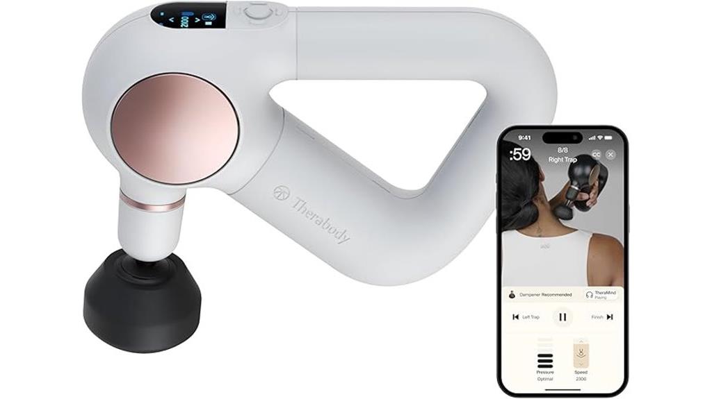 percussion massage therapy device