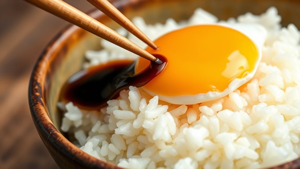 perfect egg rice preparation