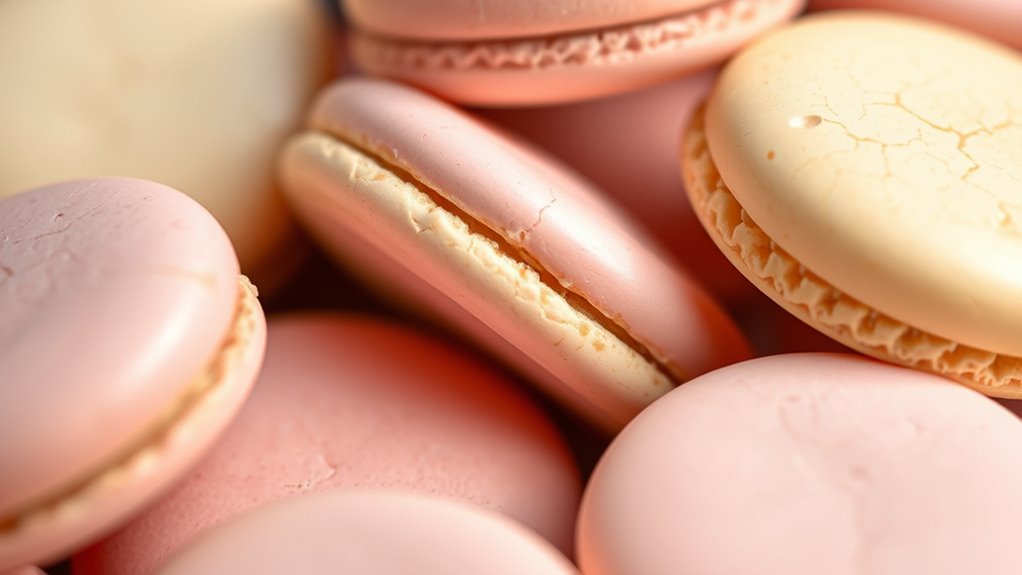 perfect macaron feet formation