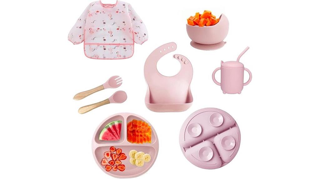 pink bpa free silicone