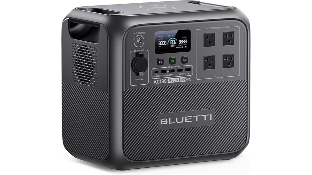 portable 1152wh lifepo4 power