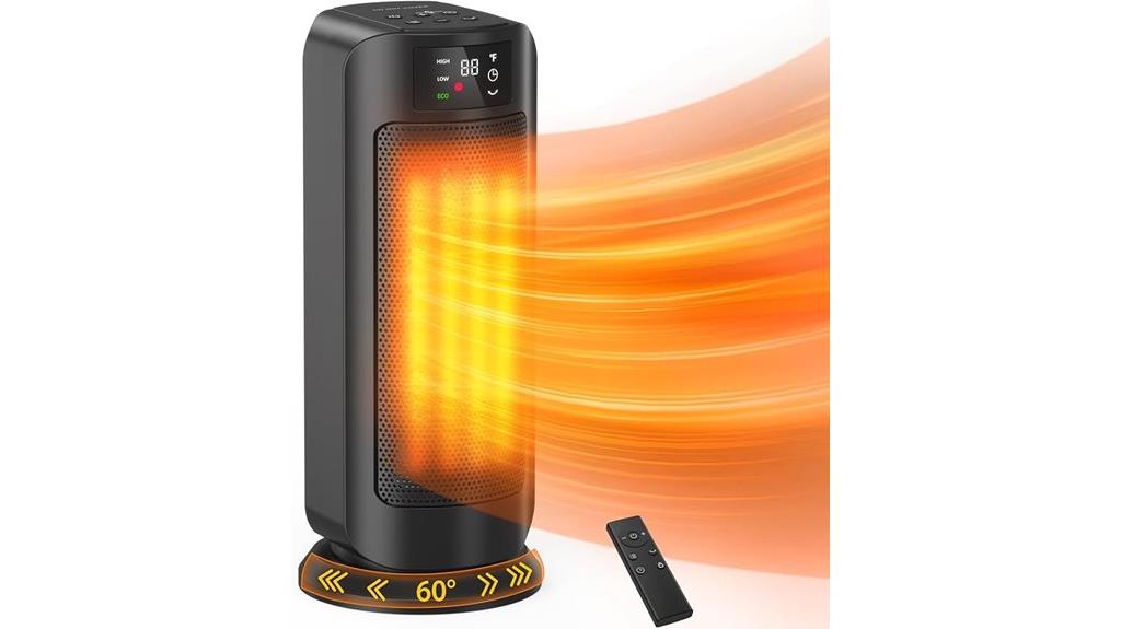 portable 1500w space heater