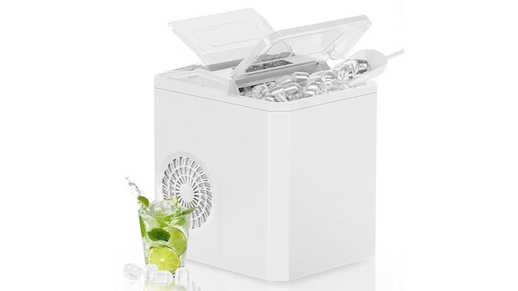 portable ice maker 26lbs capacity