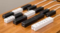 portable surge protector with usb