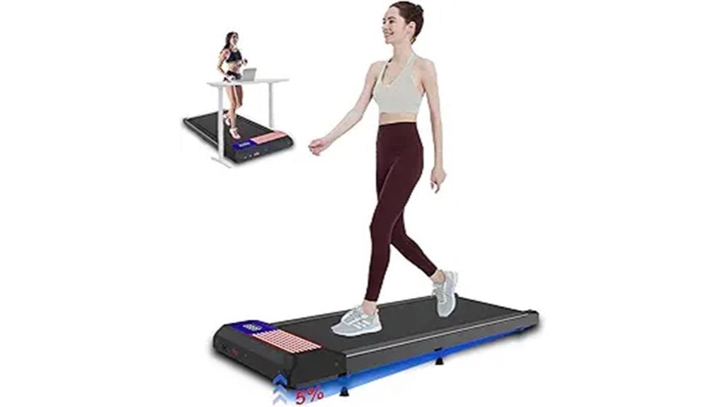 portable under desk treadmill