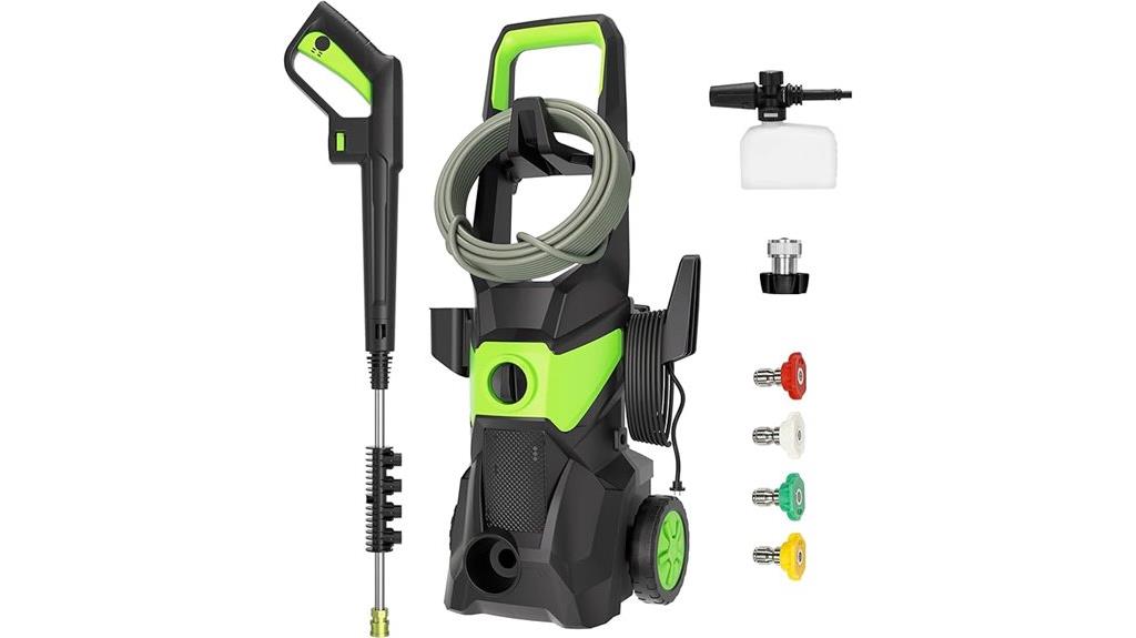 powerful 3000 psi pressure washer