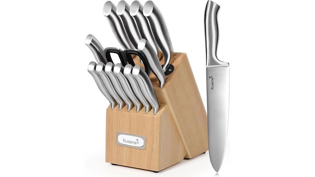 premium 15 piece knife set