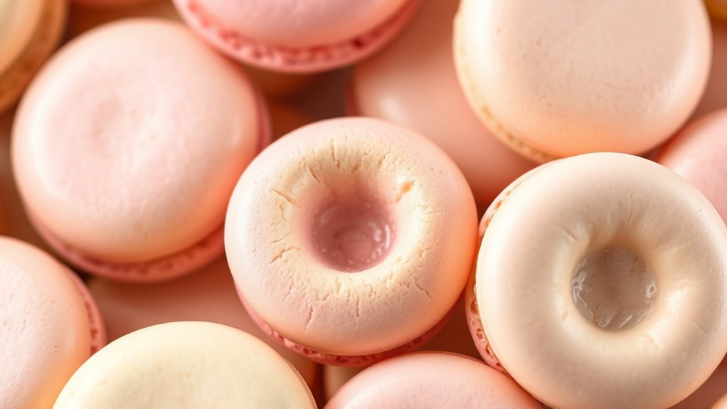 prevent hollow macaron shells