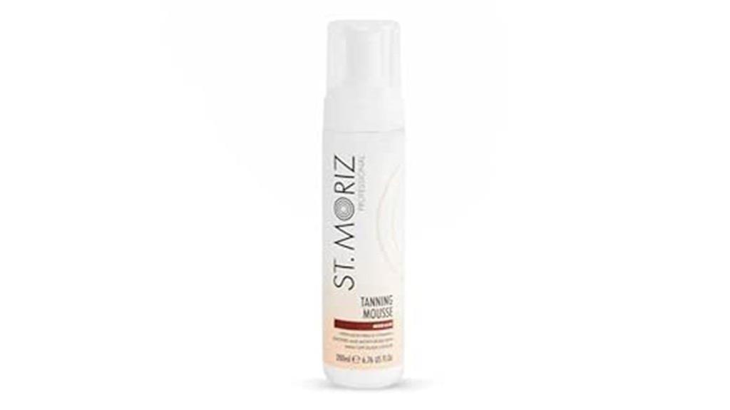 professional self tanning mousse