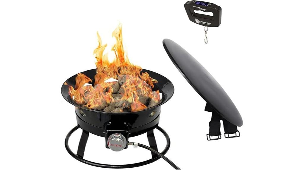 propane fire pit 58k