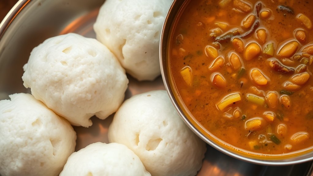 proper idli dipping technique
