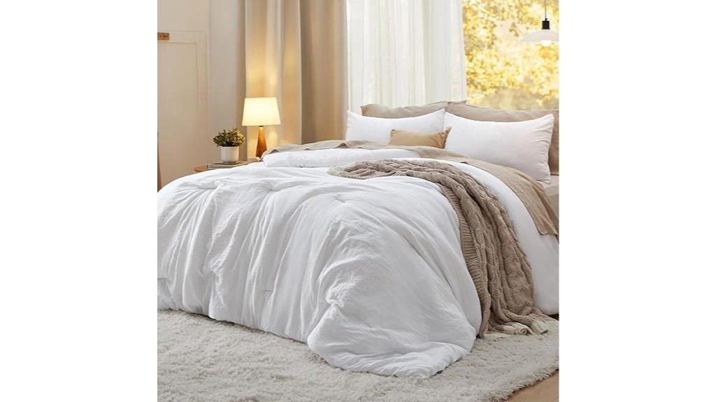 queen size white comforter