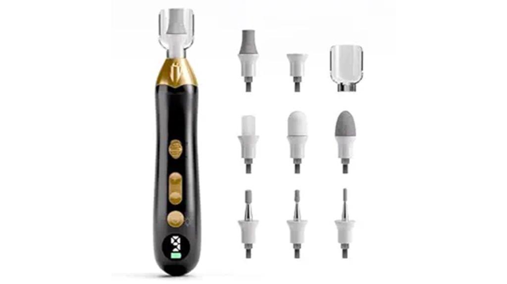 rechargeable 9 speed nail drill