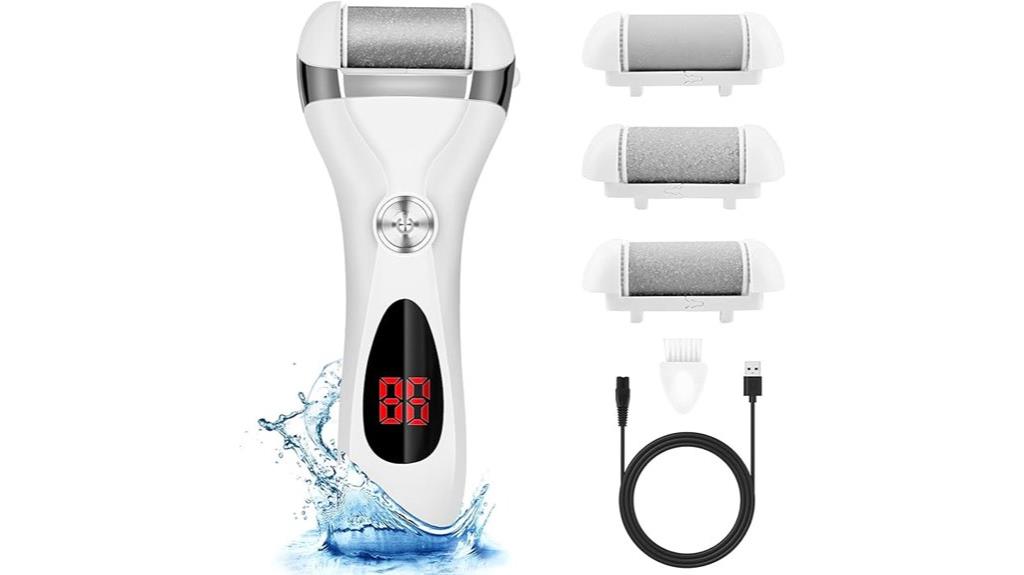 rechargeable foot scrubber kit