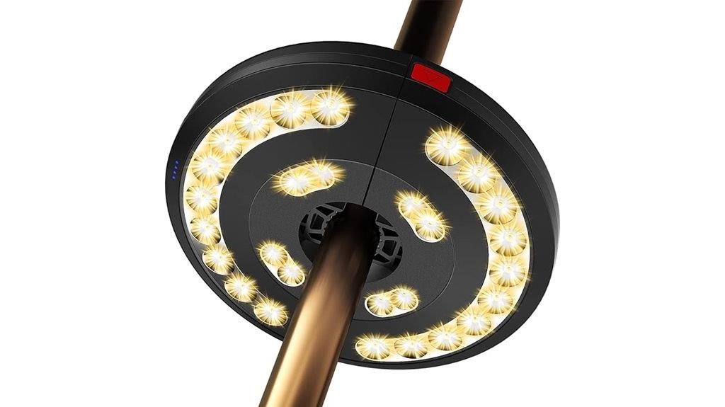rechargeable led umbrella lights