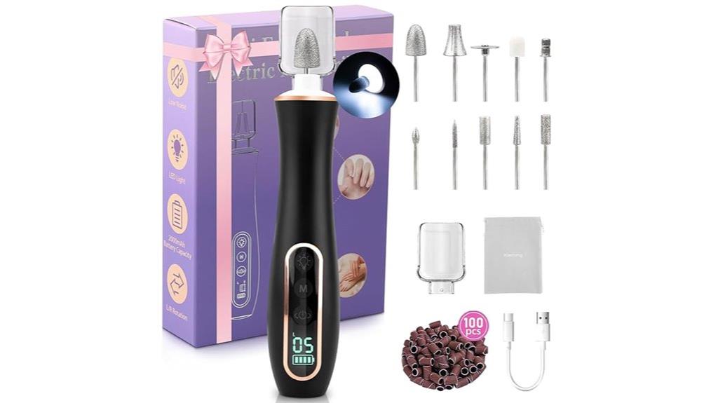 rechargeable nail drill kit