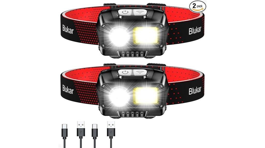 rechargeable waterproof headlamps