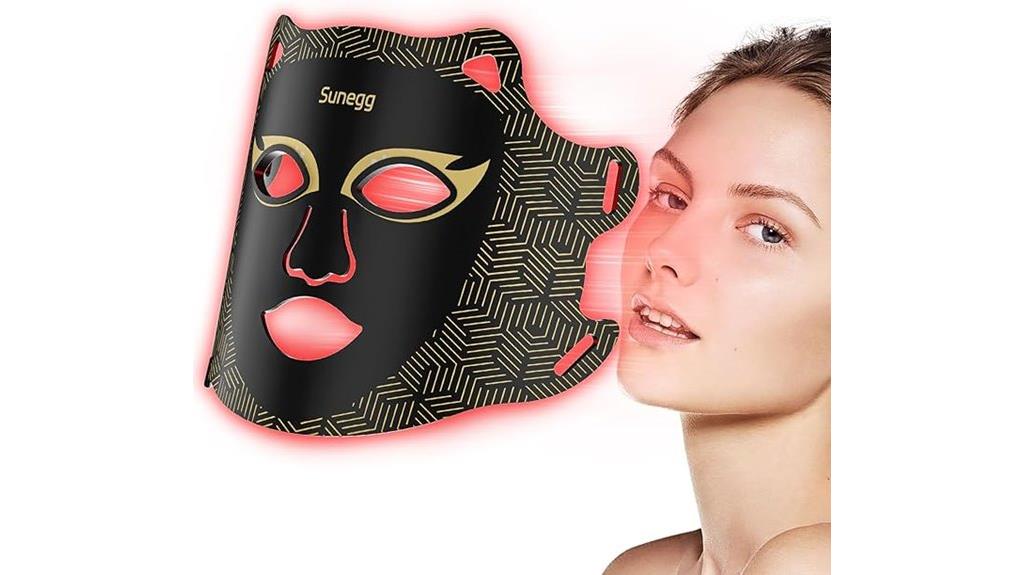 red light therapy mask