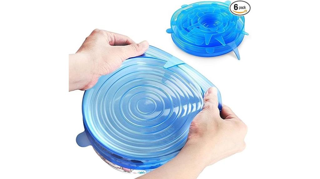reusable silicone food covers