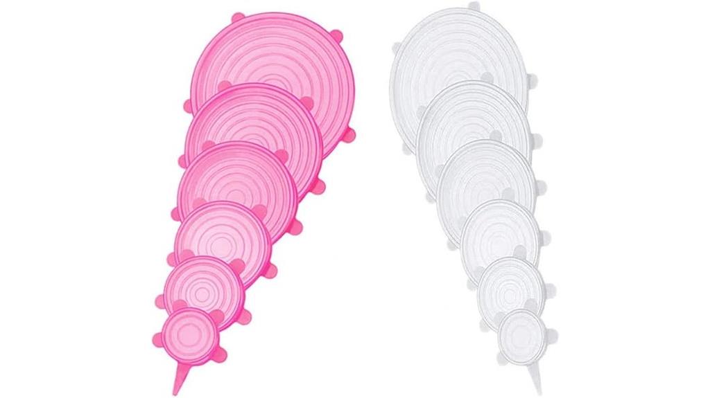 reusable silicone food lids
