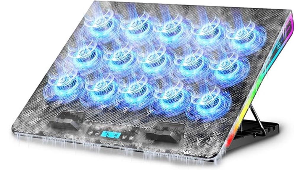 rgb cooling pad